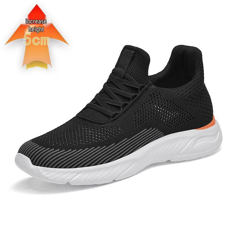 8CM Boost Korean Style Men s Mesh Sports Shoes - Breathable, Casual, Versatile 42