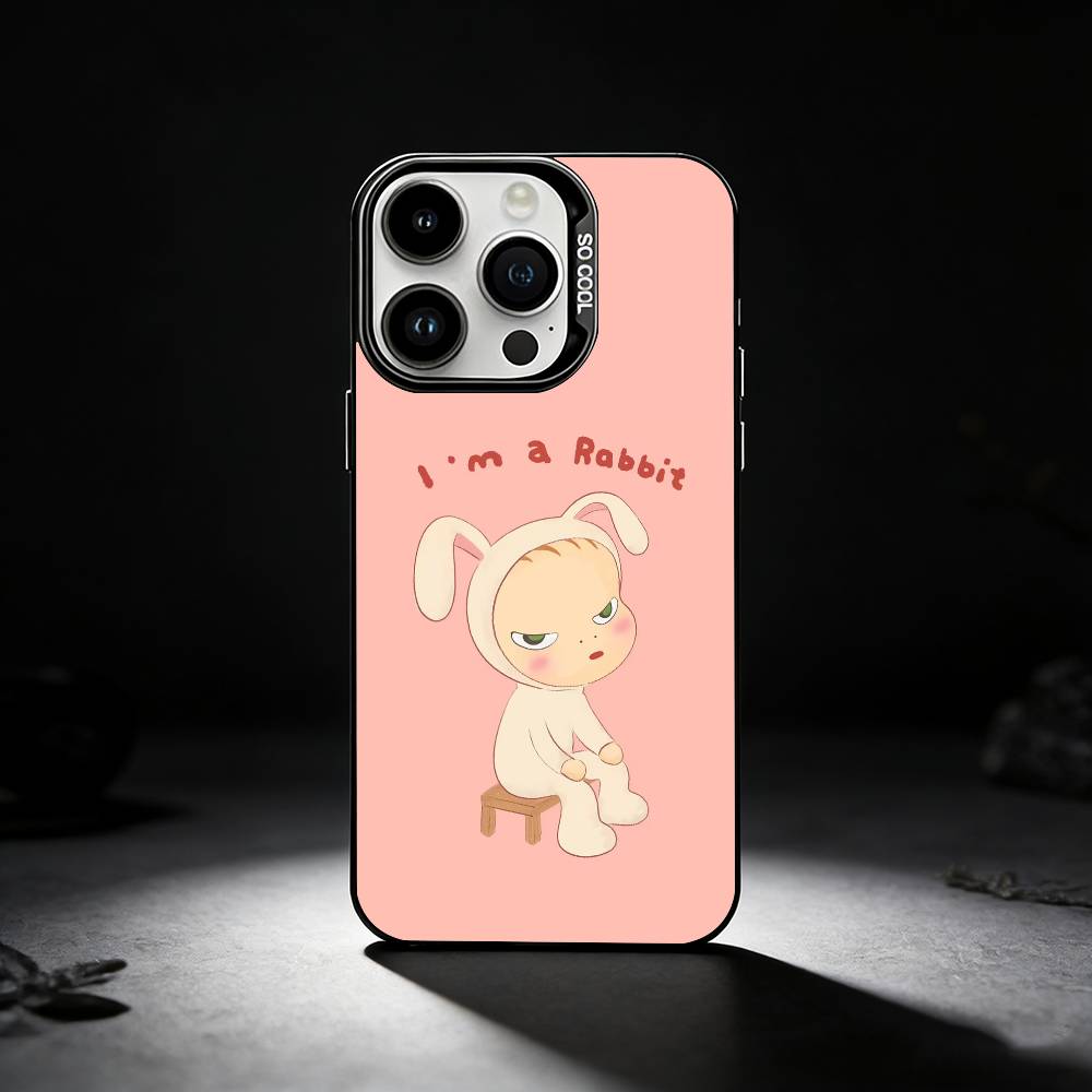 

Paintings Art Yoshitomo Phone Case For iPhone 17,16,15,14,13,12,11 Plus,Pro Max,XS,Colored silver phone case iPhone16plus