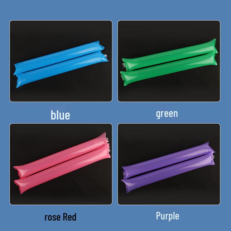 Inflatable Cheer Sticks for Events (20 Pack)