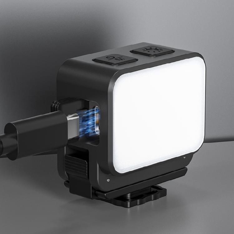 Portable Camera Fill Light With 1/4 Screw Hole 3 Stage Brightness Control 150Lux Output For Vloggings And Night Photography