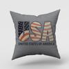 New American Independence Day Pillow Cover American Logo Outdoor Home Decoration Pillow Cushion Cover
