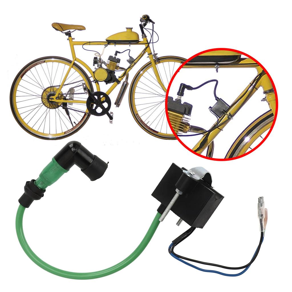 Ignition Coil High Performance Ignition Module for 49 50 60 66 70 80 2 Stroke Engine Motorized