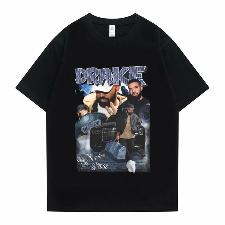 T-shirt con Stampa Album Certified Lover Boy Fantastica Hip Hop Rapper Drake Magliette per Ragazzi Top Unisex Moda Donna Casual T-shirt a Maniche Corte