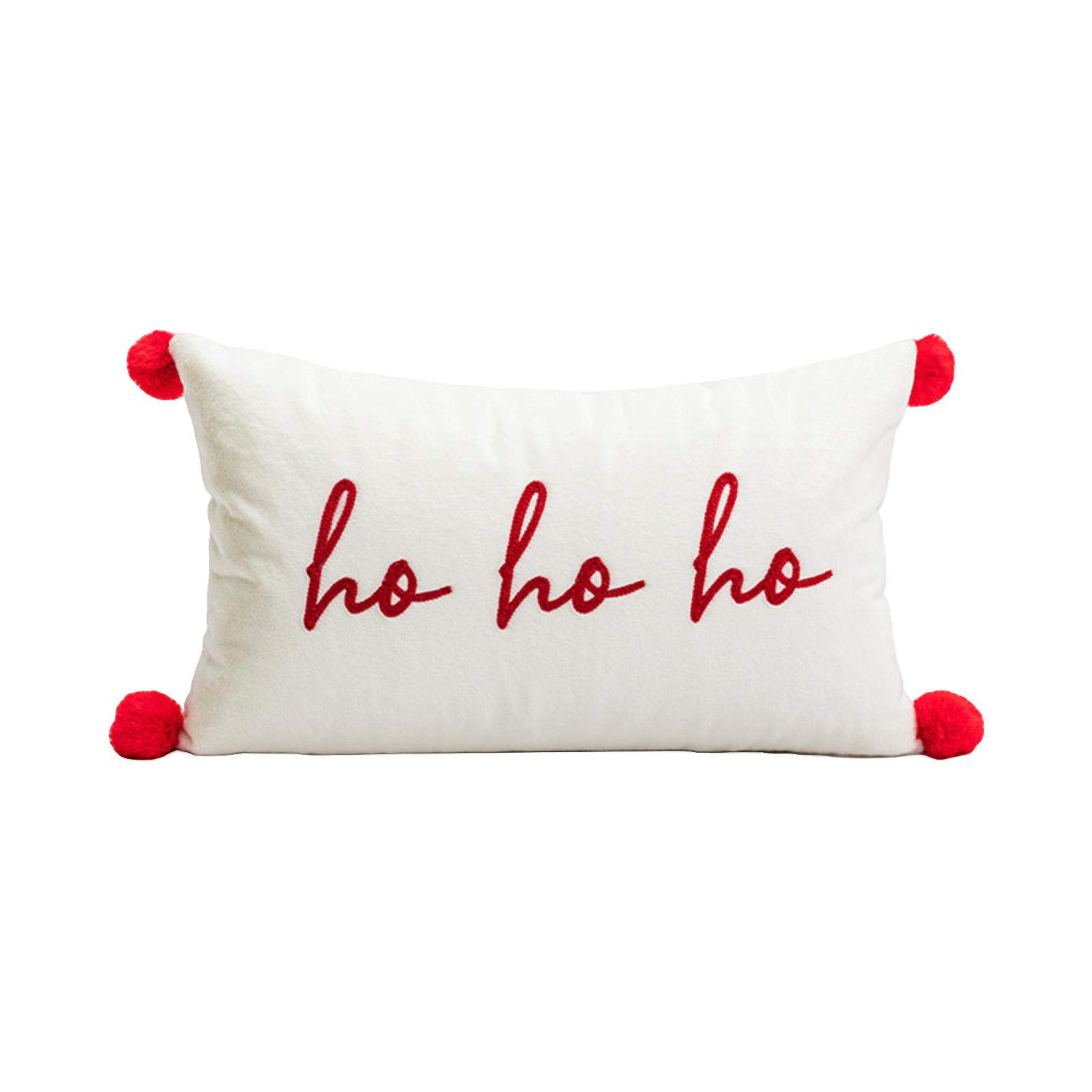 Рождественский стеганый плед - Праздничная декоративная подушка для диванов гостиных и Airbnb One Size 1470₽