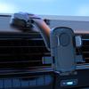 Supporto Universale per Telefono da Auto a Blocco Gravitazionale con Ventosa e Supporto per Bocchetta d'Aria