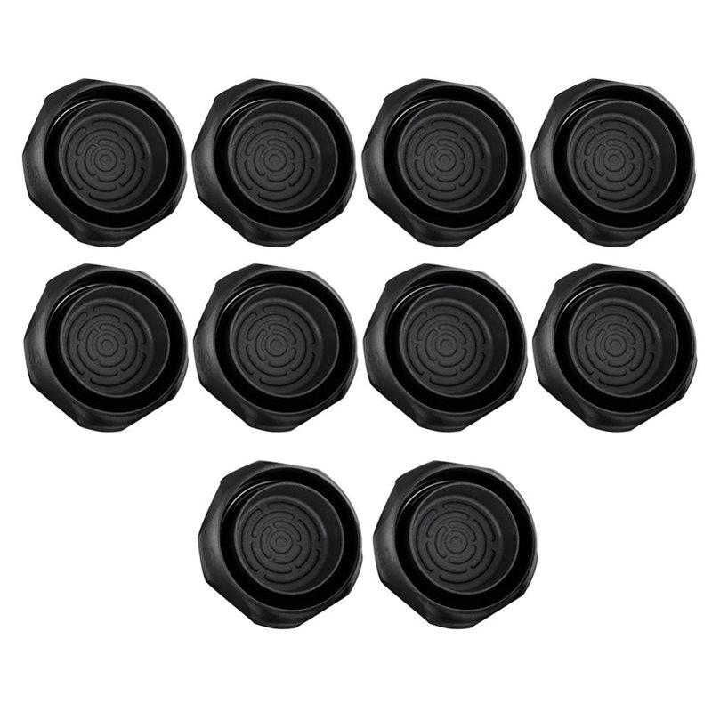 

Fresh Insect Detector For Bed Sofa Bugs, 8-Pack Interceptors& Traps, 24/7 Monitoring 360° Protection For Bed, For Hotel& All Fur чорний
