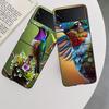 The Spirit of Hummingbirds Phone Case For Samsung Z Flip 7 6 5G Galaxy Z Flip 5 4 3 Black Hard Cell Cover Luxury PC Shell Coque