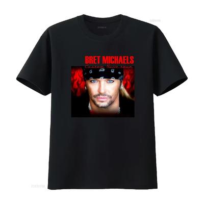 Bret Michaels Face Tour 2019 Dedekyo DanielTovarArt T Shirt Vintage Washed Breathable Slightly Comfortable Stylish Soft Unisex