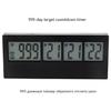 Digital Countdown Days Timer Big 999 Days Count Down Clock for Vacation Retire