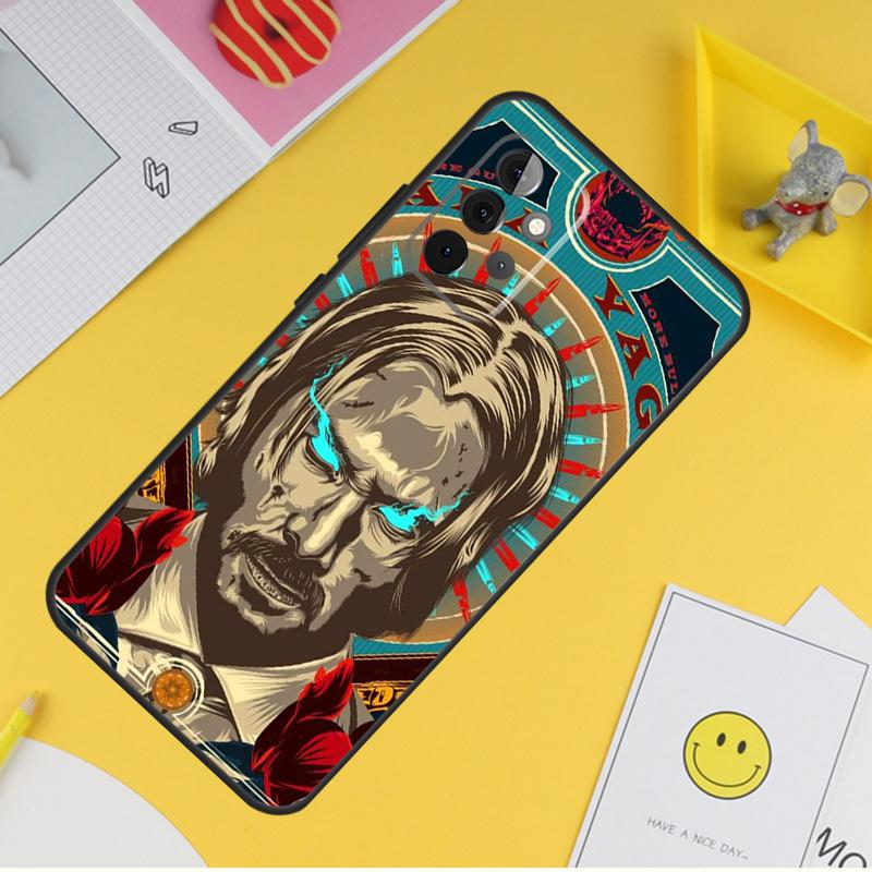 John Wick Case For Samsung Galaxy A15 A17 A54 A34 A14 A13 A23 A33 A53 A52 A32 A12 A56 A36 A16 A35 A55