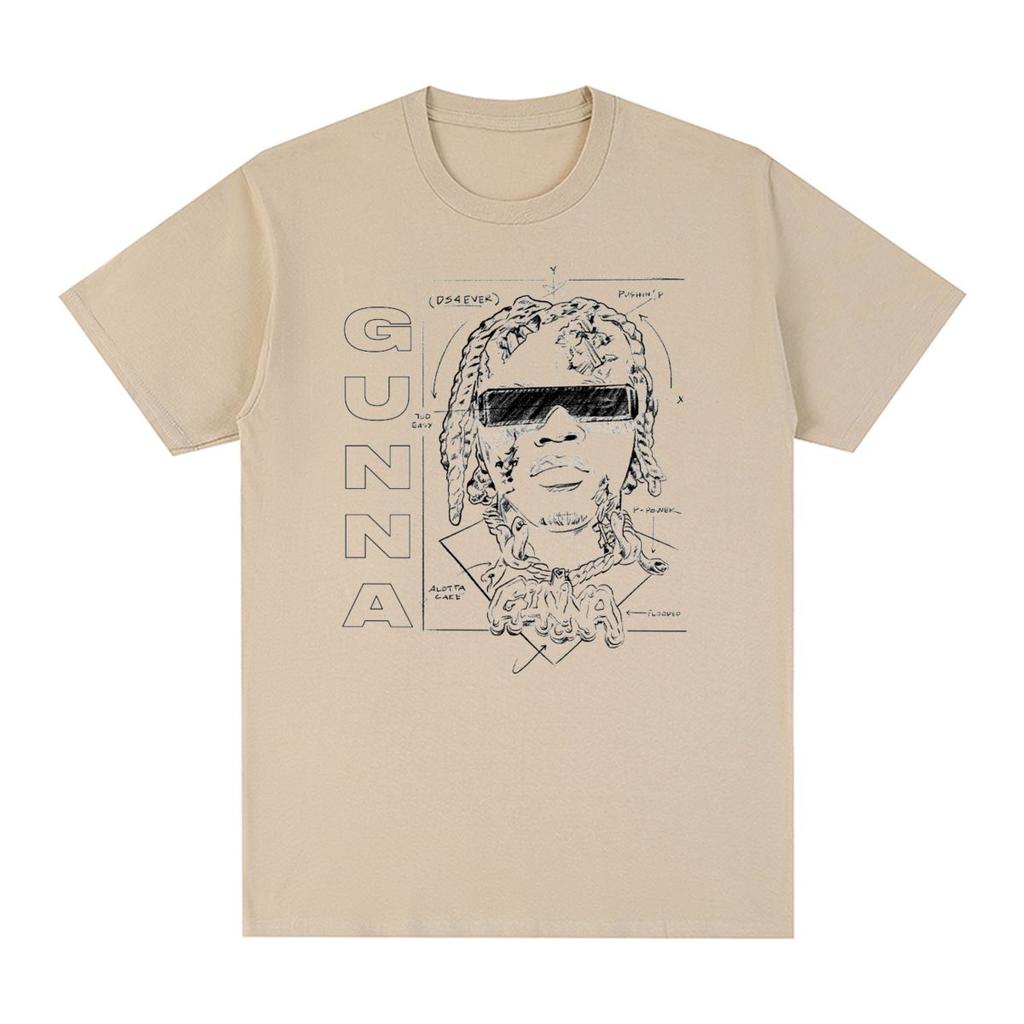 Lil Baby Gunna Rapper Hip Hop Vintage Tshirt Cotton Unisex T shirt New Tee Tshirt Womens Tops