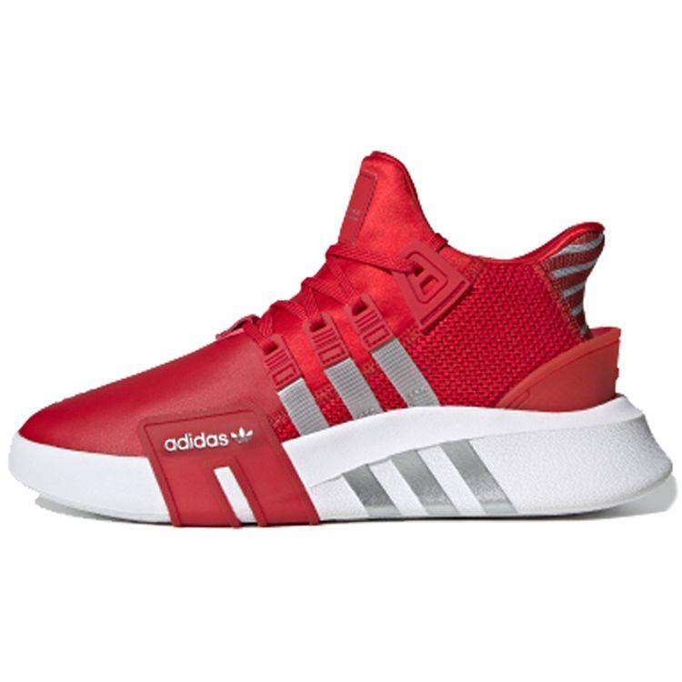 Adidas Originals Eqt Bask Adv Mesh Suede Comfortable Non-Slip Lightweight Low-Top Lifestyle Shoes Women Sneaker Red FV8429