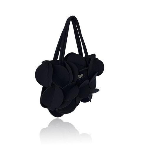 Suin Flower Tote Bag_Black