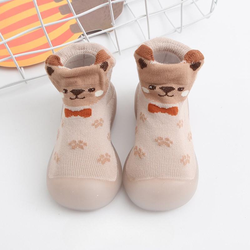 Socken-Schuhe für Jungen und Mädchen - Indoor Weichsohlige Anti-Rutsch-Schuhe