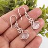 Cercei Adorabili din Cuarț Roz, Cercei Bijuterii Handmade, Cercei cu Pietre Prețioase din Argint Sterlin 925, Cadou Pentru Mamă