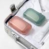 Waterproof Square Travel Soap Box Sealed Soap Container Soap Case Soap Dishes Organizer  Bathroom