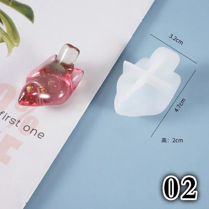 Silicone Mould Transparent Bird Shape Dried Flower Resin Decor Craft DIY Three-dimensional Bird Mold Epoxy Resin Molds Jewelry