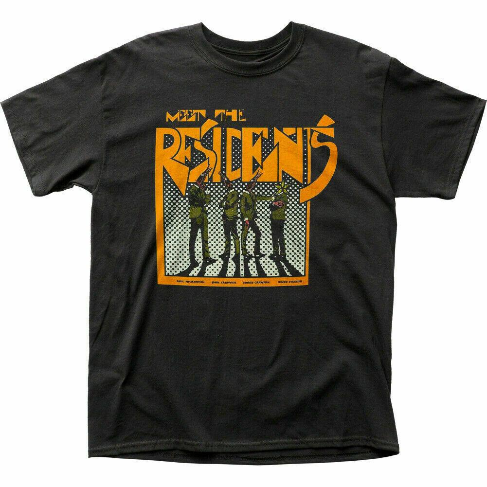

26 The Residents Meet The Residents T Shirt Mens Licensed Rock N Roll Retro Black Unisex T-Shirt L