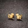 Fashion Ear Jewelry Pet Dog Ear Stud Dachshund Ear Pins Alloy Material for Daily