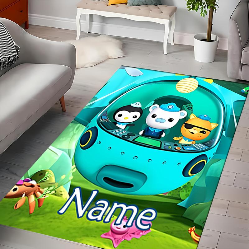 Custom personalization Octonauts Area Rug - Perfect For Kitchen, Bathroom,Laundry Room Decor Large Size Available,Gift All Seasons