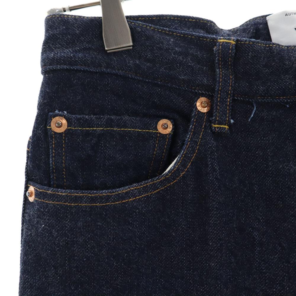 YAECA Made In Japan Tapered Denim Pants W29 Navy Jeans Men's Used