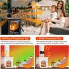 Kaminventilator 12 Flügel Ofenventilatoren Wärmegetriebener Ofenventilator Schwarz Kamin Wärmegetriebene Ofenaufsatzventilatoren SF707T Kaminventilatoren