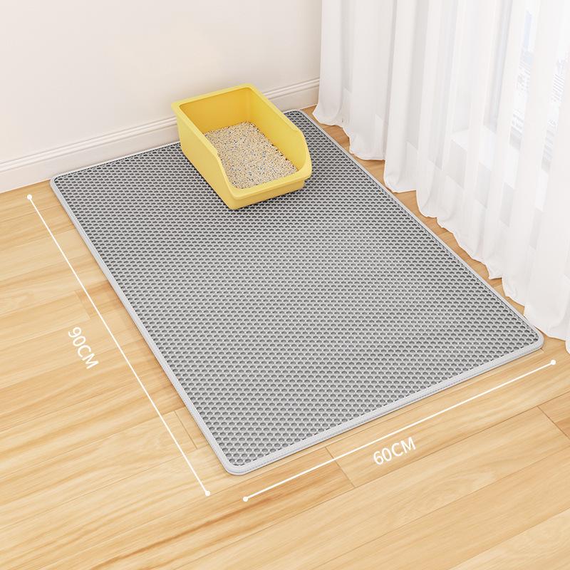 Anti-Splash Cat Litter Mat for Sand Control and Leakage Prevention