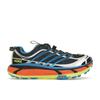 HOKA Mafate Three2 Negro Azul Diva Naranja Zapatillas Unisex 1141572-BDVB