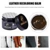 Leather Recoloring Balm Renew Restore Repair Color To Faded Scratched Leather for Couches Car Seats Clothing Purses 1.7 Oz