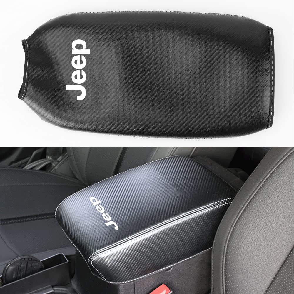 

LEXLEYS Console Box Box for Jeep Wrangler Unlimited and Gladiator your interior with this console box cover and armrest box Protects against stains