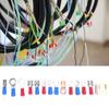 300Pcs Round Pre Insulated Cold Pressed Terminals Electrical Wire Terminal Connector