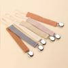 6Pcs Baby Pacifier Strap Baby Soother Chain Newborns Dummy Chain Clip Baby Product Cotton Teether Pacifier Strap Holder