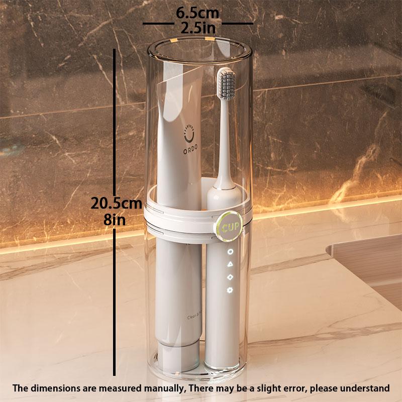 1/2/3PCS Travel Portable Toothbrush Box Toothbrush Protection Storage Dustproof Cup for Bathroom Toothpaste Storage Case Box