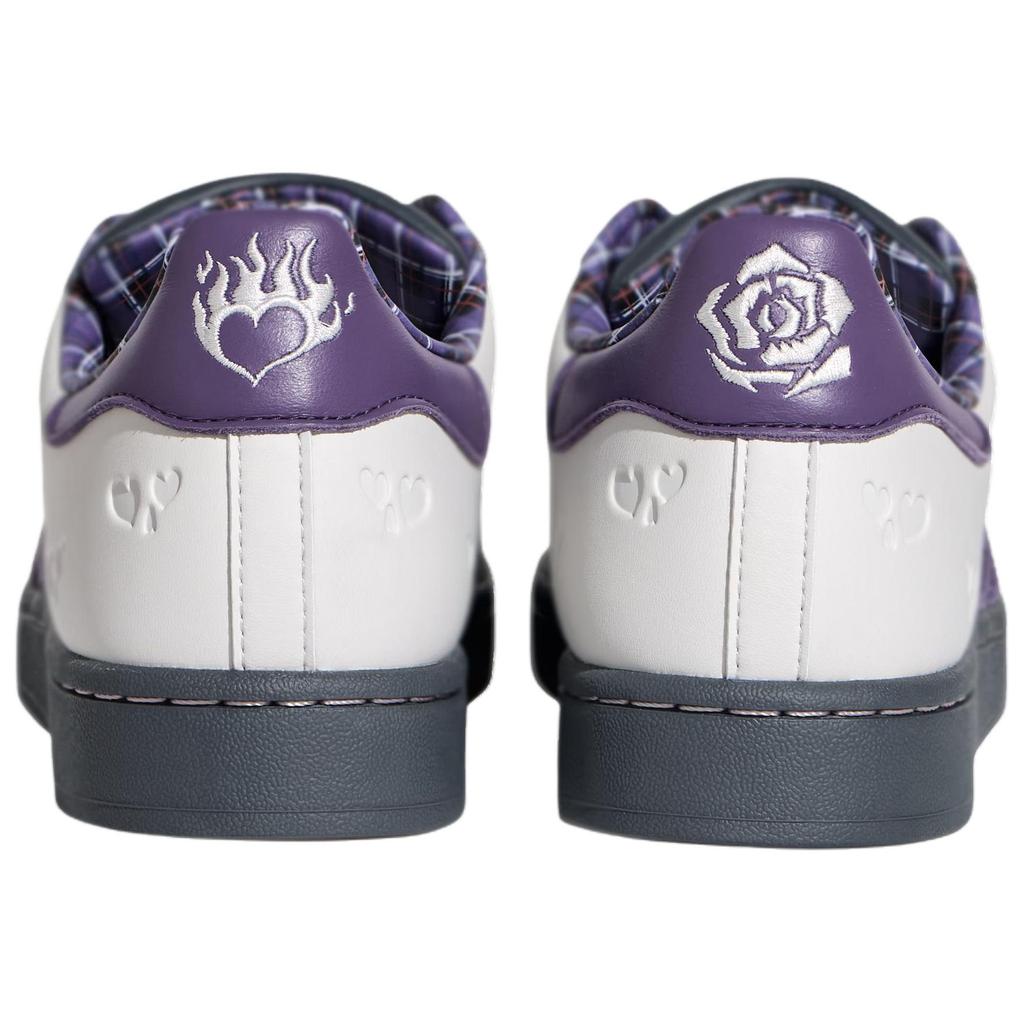 adidas Scarpe da Skateboard Originals Superstar 2 Unisex Bianco Viola Scuro KH8023