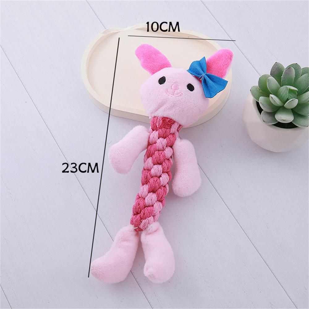 Clean Teeth Pet Rope Toys for Small Dogs Cute Animals Shape Puppy Cat Dog Chew Toys mascotas Accessories Pomeranian Poodle