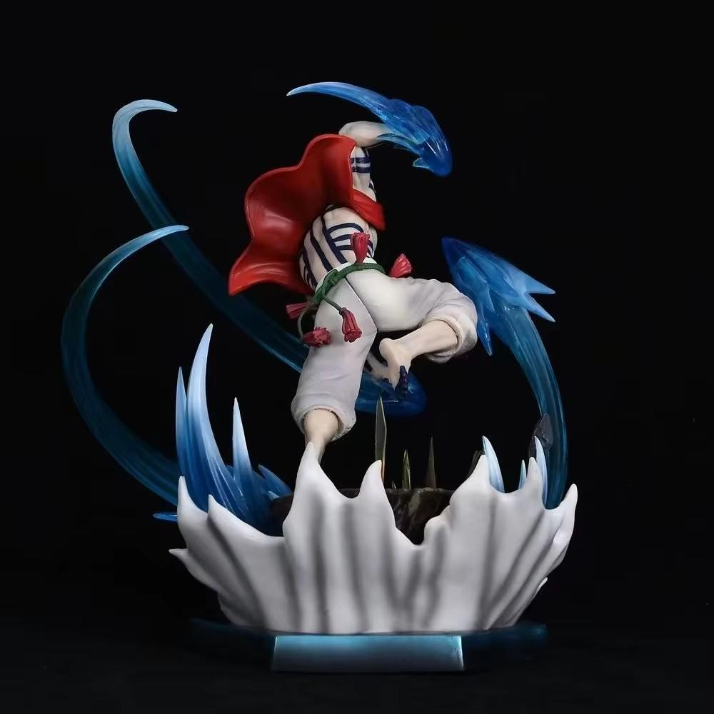 Anime Figur Enmu Akaza GK Action Figur Statuette PVC Sammelpuppe Modell Ornament Schreibtischspielzeug Geschenk
