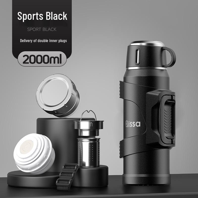 316 Stainless Steel Portable 2L Thermos Cup for Sports and Travel