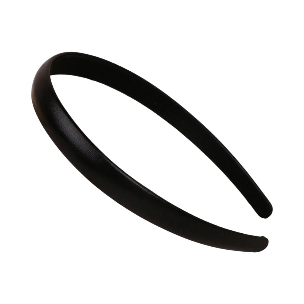 Luxury Satin Headband For Women Elegant Hair Accessory Adjustable Hairband Yoga Face Wash Party Wedding Hair Hoop
