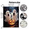 Halloween Pearl Painting Art Full Pearl Ghost and Pumpkin Handmade Diy Home Decorations