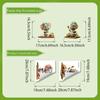 Self-adhesive Funny Chef Mouse Wall Stickers No Glue for Kitchen Dining Room Decor