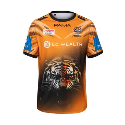 2026 NEW Wests Tigers Away Rugby Jersey Men's T-shirt Y2K Oversized Casual