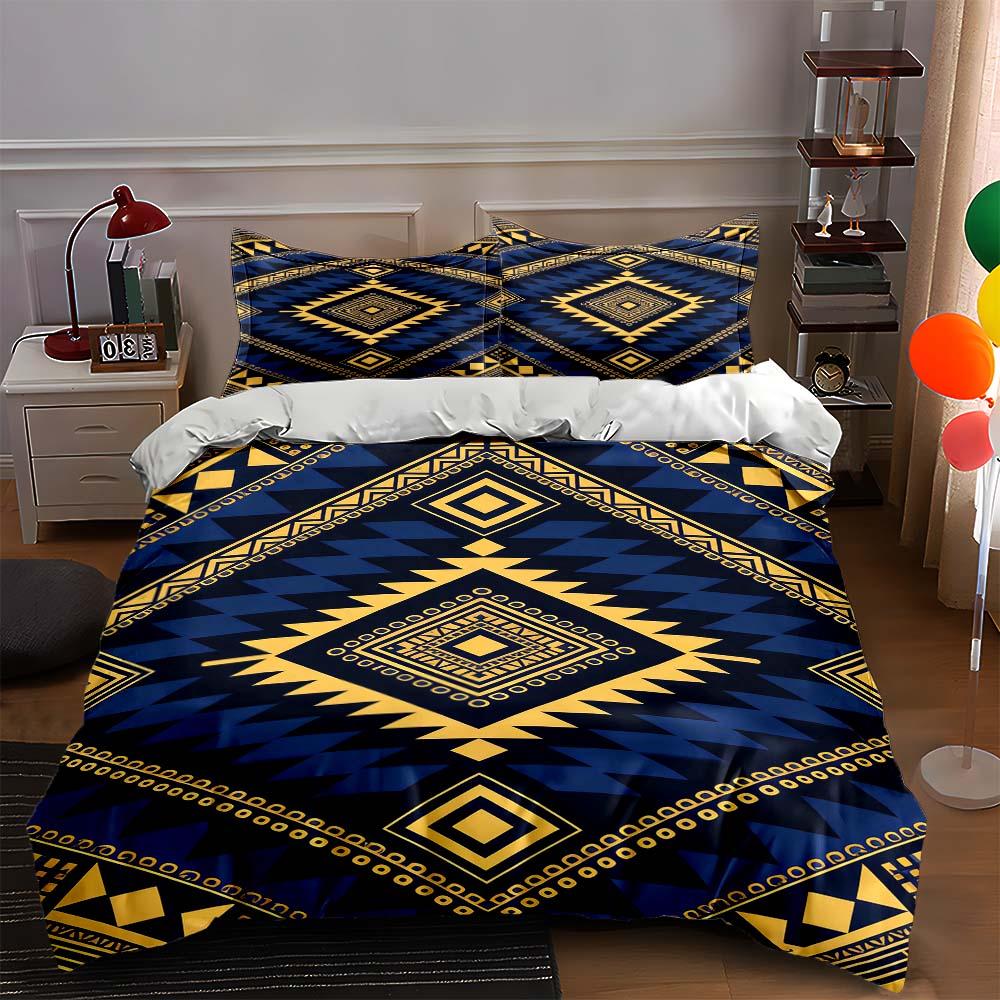 

Geometric, angular, vibrant. Bedding Duvet cover sets Duvet covers Pillowcases gifts (1 * Duvet Cover 2 * Pillowcases, without duvet insert) 135x200cm
