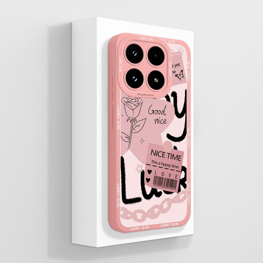 Suitable For Xiaomi 17 13 12 15T 12T 12S Pro Phone Case Fashion Mixed Label Patterns Fashion Liquid Silicone Shockproof Shell For Xiaomi Bumper Casing