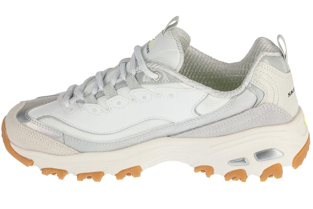 Skechers D'Lites - Dazzling Shine, Womens white Sneakers