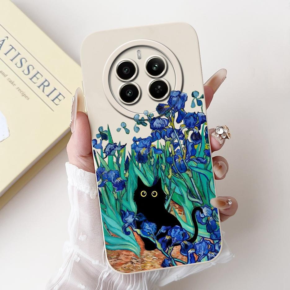 For Realme 12 Pro Plus Case RMX3840 Luxury Candy Painted Cover Soft TPU Phone Case For Realme 12 Plus Realme12 Pro + Fundas Capa