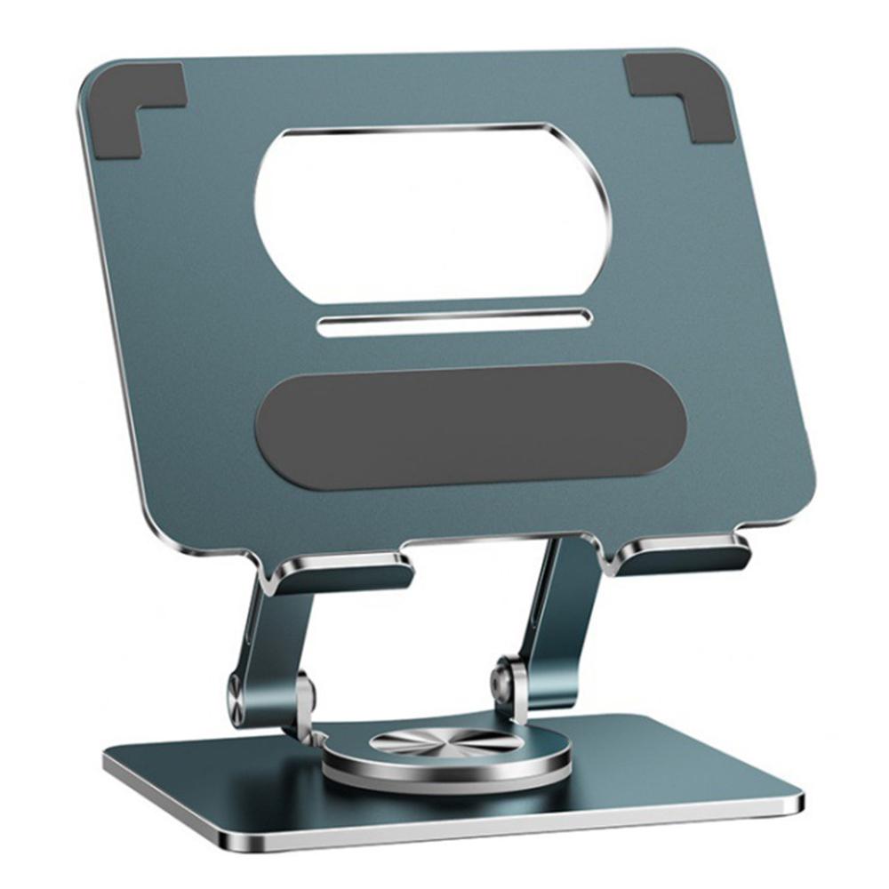 

P2069 360 Degree Rotating Desktop Stand for Mobile Phone Tablet Heat Dissipation Aluminum Alloy Bracket Grey