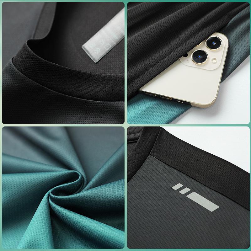 2023 Unisex Sports Suit: Breathable Quick-Dry Fitness & Running Gear