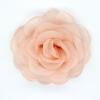 Elegant High-End Silk Camellia Brooch for Ladies