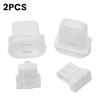 Clip Rear Seat Useful White 2pcs 72693-12080 Accessories High Reliability