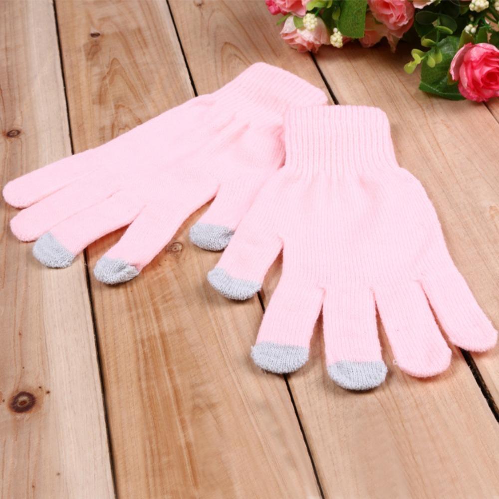 Touch Screen Gloves Smartphone Touch Screen Gloves Women's Knitted Winter Wool Warm Men's Gloves